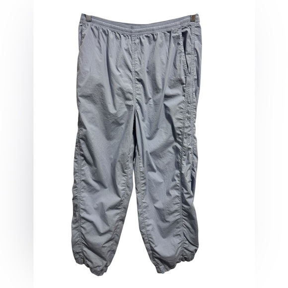 Aerie Ruched Side Joggers Baby Blue - Picture 2 of 11